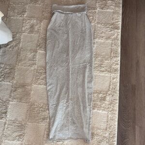 SKIMS Athleisure Foldover Long Skirt